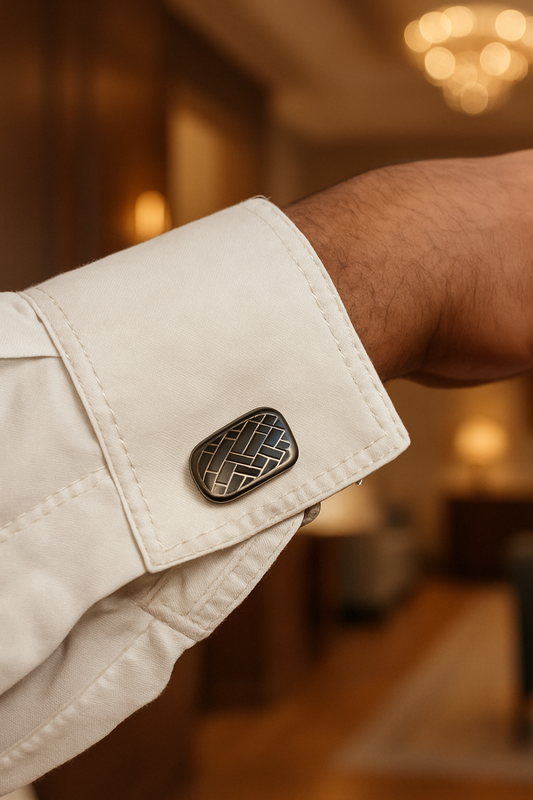 Elegance in Detail: Cufflinks Amidst Luxury